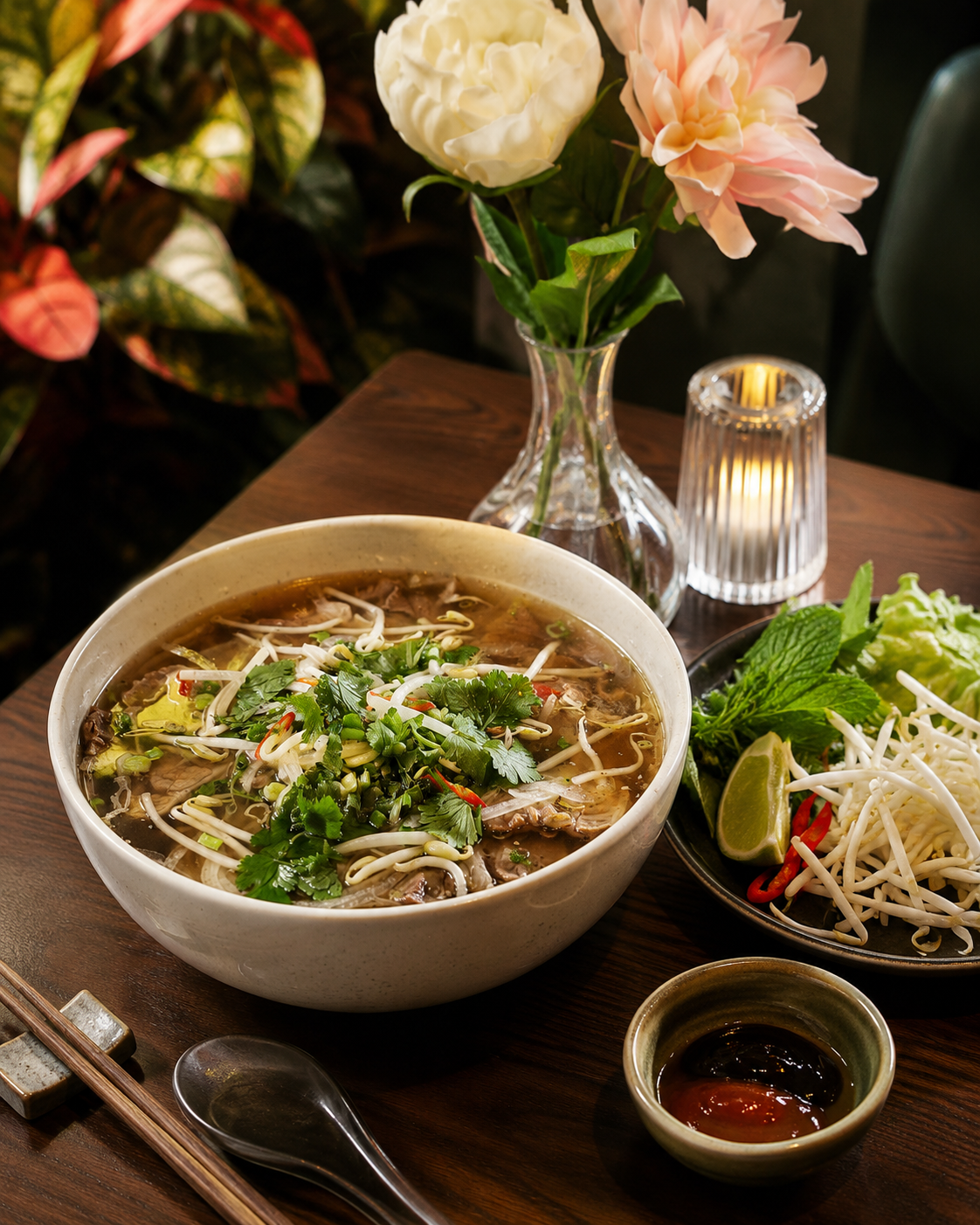 Soupe phở bœuf Mây Kitchen
